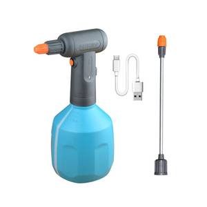 lot 18200 image: HIFAY ES1 Electric Spray Bottle 1L0.26 Gallon, Spray 100 Bottles On a Single Charge, Handheld Rechargeable Battery Powered Sprayer,Automatic Sprayer,Plant Mister for Plants in Lawn and Garden(Blue)