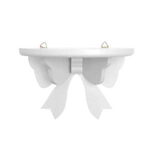 lot 19720 image: Nordic Style Wooden Wall-Mounted Floating Shelf Versatile Storage for Bathroom Bedroom Kitchen Living for Photo Frames and Decorative Items - Retail $30