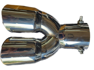 lot 19793 image: Chrome Exhaust Muffler Tip - Retail $35