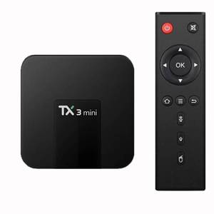 lot 20122 image: TX3 Mini Android 10.0 TV Box Quad Core 2GB RAM 16GB ROM WiFi 2.4Ghz 3D 4K Smart Home Android Smart Player - Retail $34