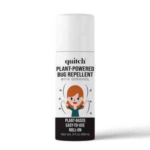 lot 20405 image: Quitch Mosquito Bug Repellent Roll On, Bug Spray for Kids Insect Repellent Travel Size, DEET-Free Vacation Essentials Travel Bug Spray, Natural Bug Repellent Wipes Alternative for People, Citronella - Retail $12