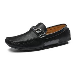 lot 20428 image: Bruno Marc Mens Driving Penny Loafers Casual Slip-on Moccasins Shoes,Size 10.5,3Black,Hugh - Retail $40