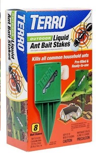 lot 20500 image: TERRO T1812SR Outdoor Liquid Ant Bait Stakes-1 Pack - Retail $18
