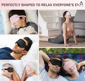 lot 12228 image: 3pk Sleep Mask  - Retail $15