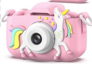 lot 12245 image: Goapow Kids Unicorn Digital Camera - Retail $40