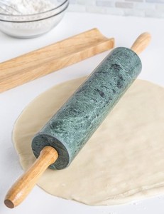 lot 17464 image: Luxury Natural Stone Rolling Pin - Retail $35