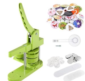 lot 6364 image: Button Maker Pins Button Badge Maker Machine (only the mold)