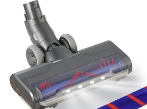 lot 9189 image: Upgraded Hardwood Floor Vacuum Attachments with Headlights for Dyson V6 DC59 DC61 DC74