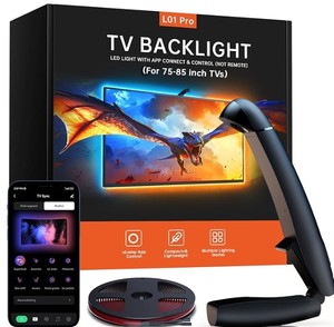 lot 10222 image: Smart LED TV Backlight Strip for 75-85 inch TVs - Retail $90