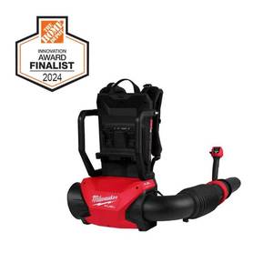 lot 30 image: Milwaukee M18 FUEL Dual Battery Backpack Blower(Tool Only) - Retail $500