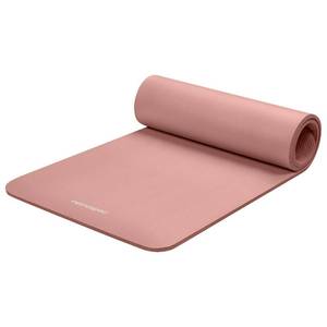 lot 10911 image: Retrospec Solana Yoga Mat 12 Thick wNylon Strap for Men & Women - Non Slip Excercise Mat for Yoga, Pilates, Stretching, Floor & Fitness Workouts, Rose