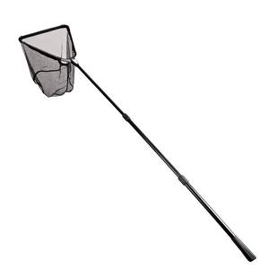 lot 10912 image: Fiblink 118 inches Folding Fishing Landing Net Fish Net with Extending Telescoping Aluminum Pole Handle (59-118 inches)