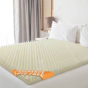 lot 12905 image: Vaunn Medical Egg Crate Mattress Topper, Fragrance-Free, Dye-Free, Convoluted Foam for Pain Relief on Pressure Sores, Ventilated Therapeutic Support and Recovery, Hospital Bed Twin (79 x 35)