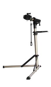 lot 12915 image: CXWXC Bike Workstand with Adjustable, Bicycle Repair Stand for Maintenance Folding and Lightweight (Champagne-3)