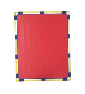 lot 13918 image: Childrens Factory Big Screen PlayPanel, Kids Room Divider, Classroom Privacy Screen, Red