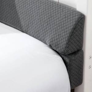 lot 30096 image: HOMBYS Wedge Pillow Headboard for Bed Gap,Foldable Bed Wedge Gap Filler Twin Size,Matterss Gap Filler,Multi Functional Bed Crack Pillow, Fill The Gap (0-7) Between Your Headboard and Mattress,Grey