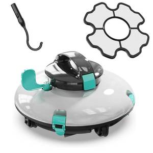 lot 30097 image: Cordless Robotic Pool Cleaner,for Above-Ground Flat Pools up to 38 Feet