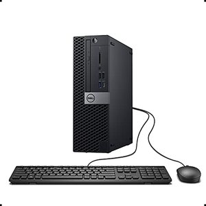 lot 30119 image: Dell Optiplex 7050 SFF Desktop PC Intel i7-7700 4-Cores 3.60GHz 32GB DDR4 1TB SSD WiFi BT HDMI Duel Monitor Support Windows 10 Pro Excellent Condition(Renewed)
