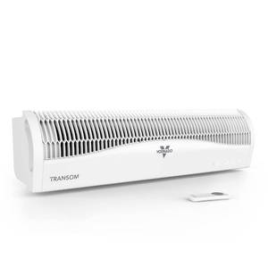 lot 30131 image: Vornado TRANSOM Window Fan with 4 Speeds, Remote Control, Reversible Exhaust Mode, Weather Resistant Case, Whole Room, Ice White