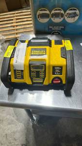lot 60742 image: Stanley FATMAX Portable Power Station Jump Starter