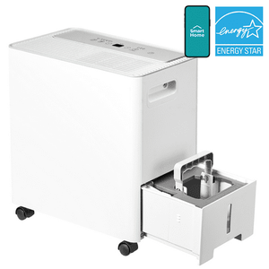 lot 60759 image: Midea 35-Pint Smart Access Dehumidifier with App and Voice Control  3 500 Sq. ft Coverage Area  MAD35S1AWWT  New