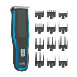 lot 61648 image: Wahl Self-Clip 360 Cordless Dual Grip Hair Clipper Kit  BlackBlue 3025768