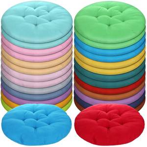 lot 61673 image: Tinideya 36 Pcs Round Floor Pillows 15.7 Inch Flexible Seating Pillows Chair Floor Cushions Reading Cushions for Kids Adults Classroom Home School Playing Supplies,18 Colors(Colorful)