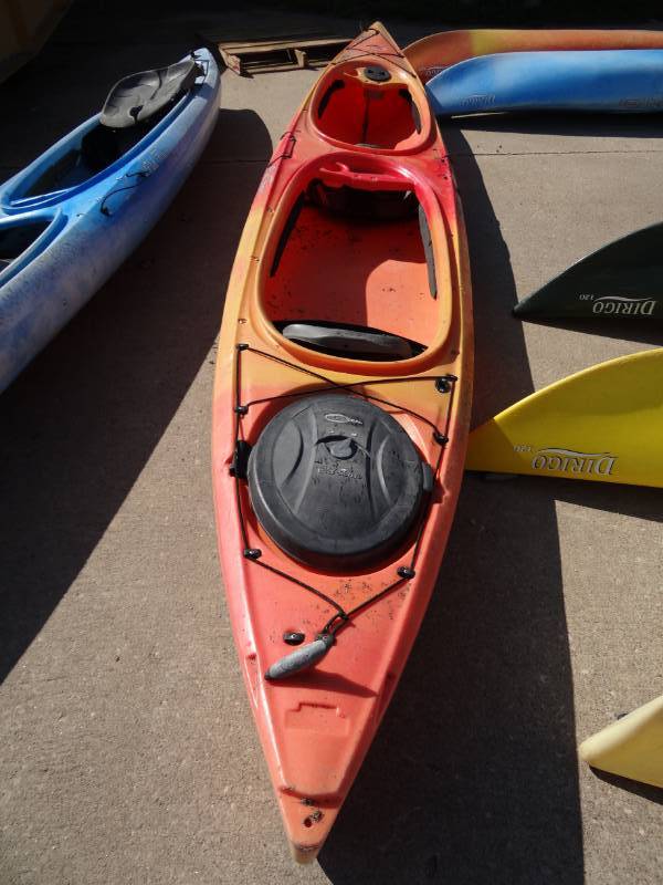 lot 1002 image: Old Town Dirigo X1 Tandem Kayak