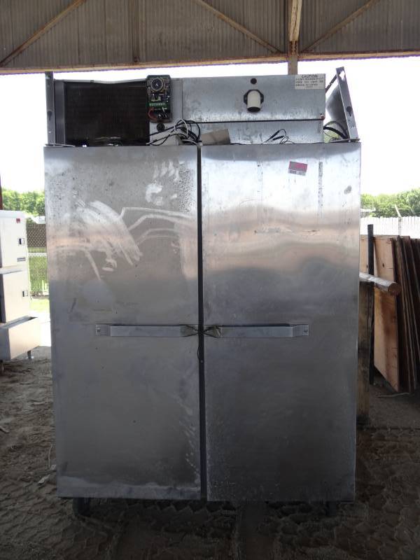 lot 1075 image: Hobart Stainless Door Freezer