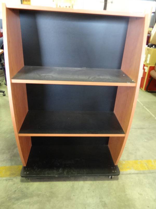 lot 1140 image: Double Sided Wooden Display
