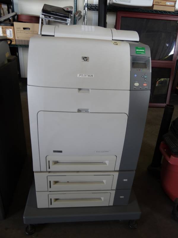 lot 1167 image: Hp Color LaserJet 4700DTN