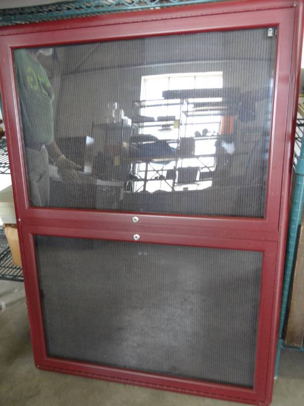 lot 1175 image: Double Door Sign Board With Boxes Of Letters