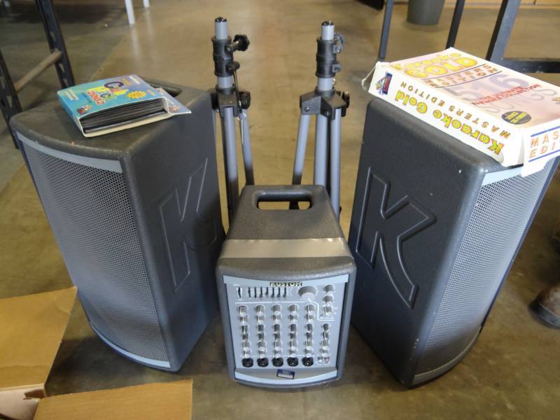 lot 1199 image: Kustom Brand Professional Karaoke System