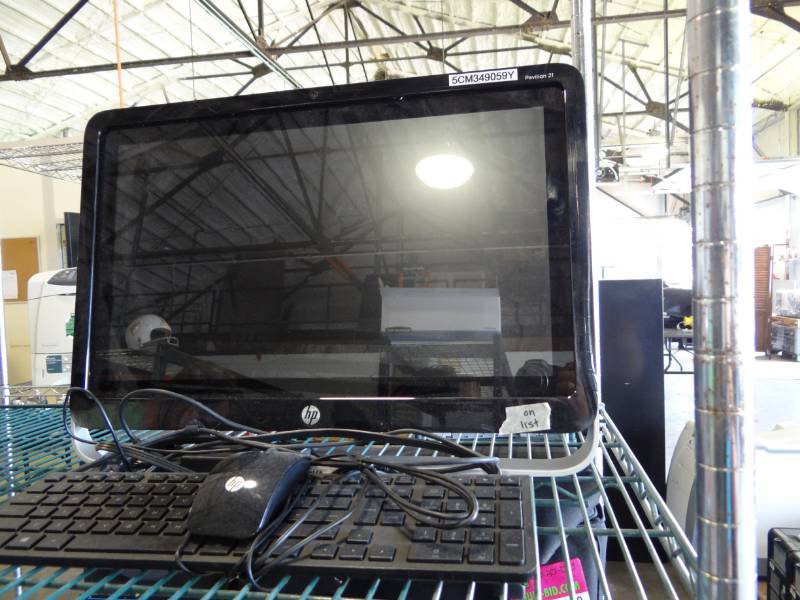 lot 1200 image: Hp Pavilion 21 Touch Smart All In 1 PC Model 21-H010