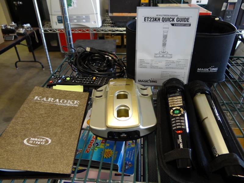 lot 1201 image: Magic Sing Home Karaoke System