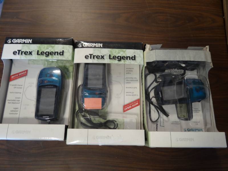 lot 1210 image: (3) Garmin Etrex Personal Navigator