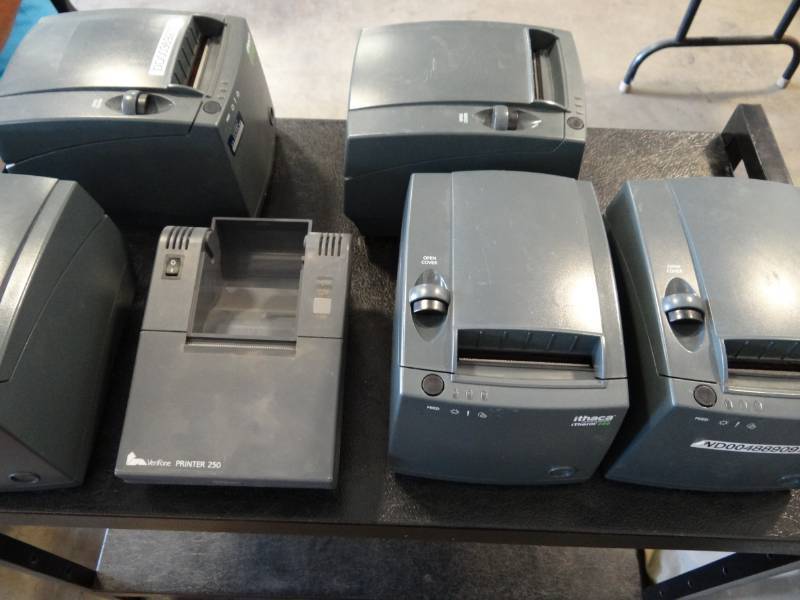lot 1227 image: (6) Thermal Printers