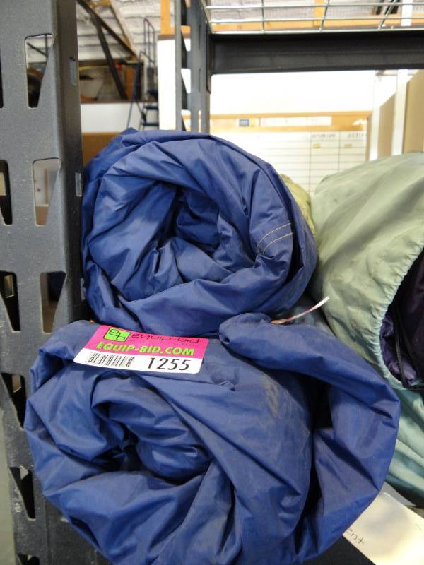 lot 1255 image: (2) 3 Blue Person Tents
