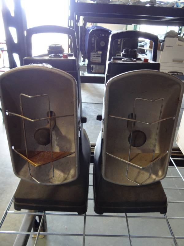 lot 1264 image: (2) Coleman Propane Personal Radiant Heaters