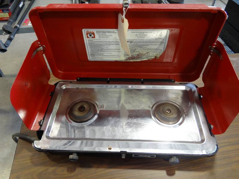 lot 1268 image: (2) Country  Propane 2 Burner Ranges