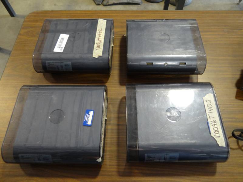 lot 1278 image: (4) Dell Computer Slave CPUs With Power Cords