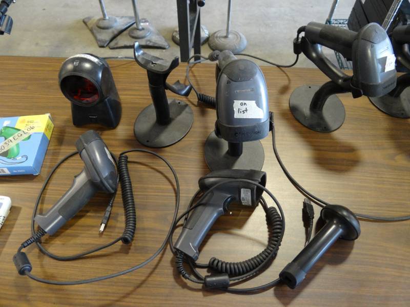 lot 1279 image: Lot Of Laser Scanners For Checkout System