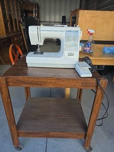 lot 30 image: Kenmore Multi-Stitch Sewing Machine with Stand