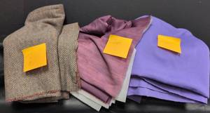lot 289 image: Vintage Knit Fabric Bundle