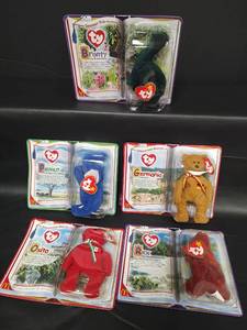 lot 303 image: McDonalds TY Beanie Baby Collection in Original Package