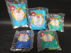 lot 309 image: Vintage McDonalds TY Beanie Baby Promotional Collection
