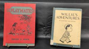 lot 418 image: 1940s Classic Childrens Book Set - Willies Adventures & Playmates