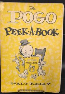 lot 456 image: The Pogo Peek-A-Book by Walt Kelly (1955) Second Edition