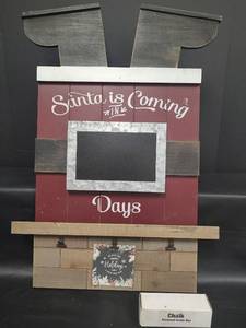 lot 502 image: Christmas Countdown Chalkboard Display