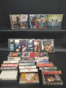 lot 504 image: Mixed Genre CD and Cassette Music Collection